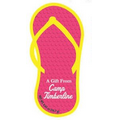 Pink Flip Flop-Shaped Mint Tin w/ Logo Drop (84 Mints)